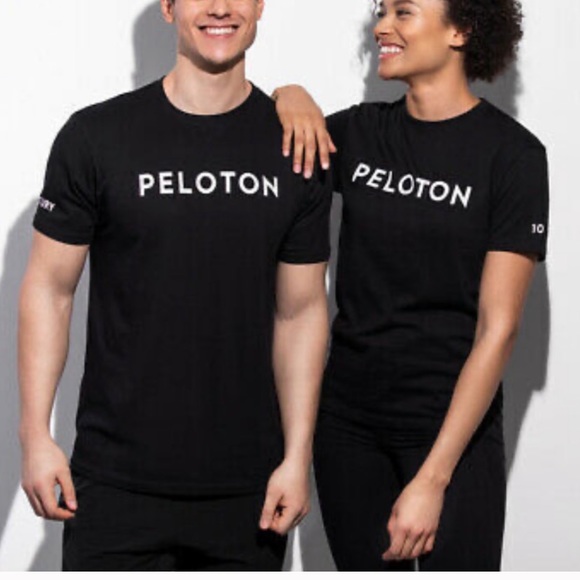 Peloton century 100 ride T-shirt black medium
